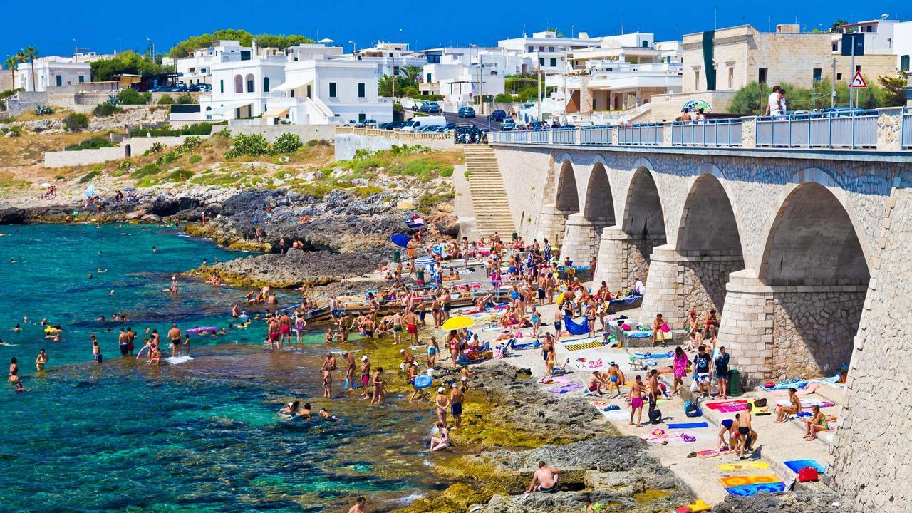 Ferienwohnung Panoramici Monolocali Santa Maria di Leuca Exterior foto